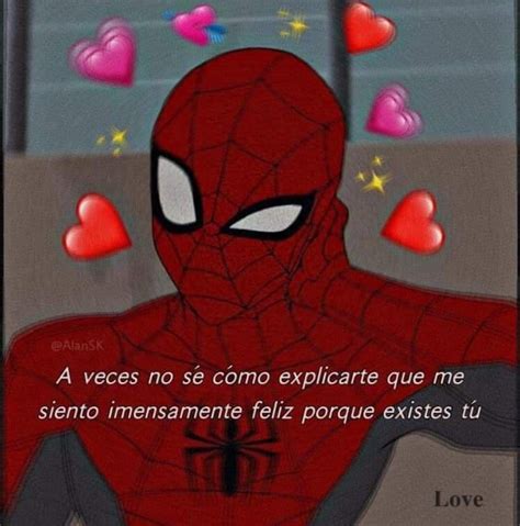 frases de amor spiderman